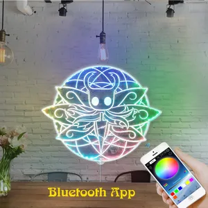 Hollow Knight Logo RGB LED Sign