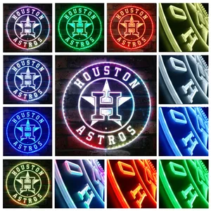 Houston Astros Logo RGB LED Sign