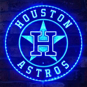 Houston Astros Logo RGB LED Sign