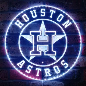 Houston Astros Logo RGB LED Sign