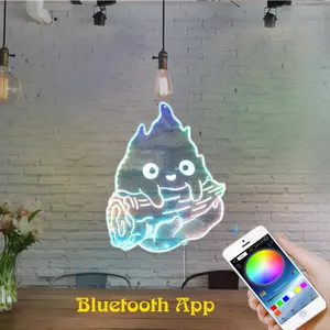 Howl's Moving Castle Calcifer Flame RGB LED Sign