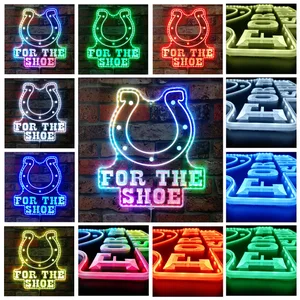 Indianapolis Colts For the Shoe RGB LED Sign