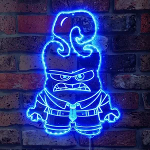 Inside Out Anger RGB LED Sign