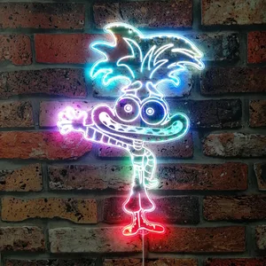 Inside Out Anxiety RGB LED Sign