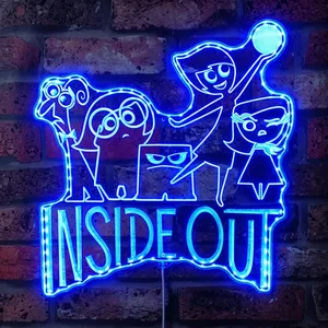 Inside Out Logo RGB LED Sign