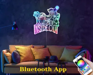 Inside Out Logo RGB LED Sign