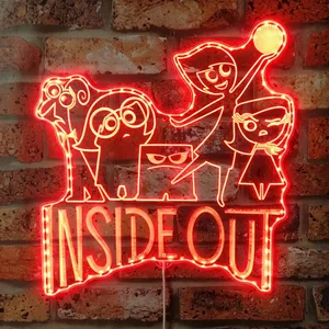Inside Out Logo RGB LED Sign