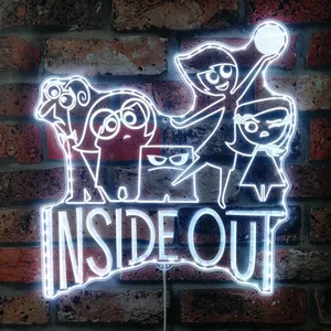 Inside Out Logo RGB LED Sign