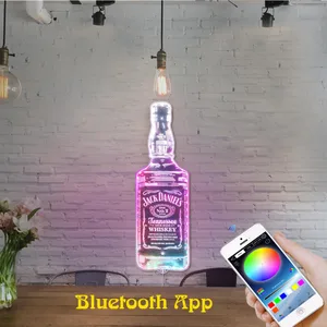 Jack Daniel's Bottle RGB LED Sign