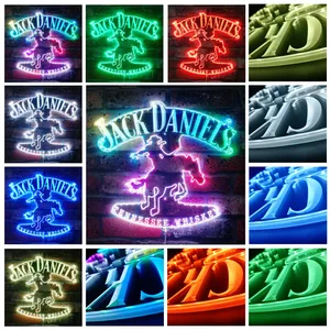 Jack Daniel's Cowboy RGB LED Sign