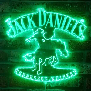 Jack Daniel's Cowboy RGB LED Sign