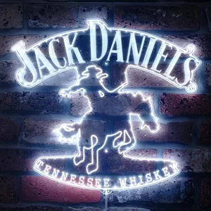 Jack Daniel's Cowboy RGB LED Sign