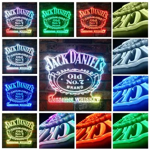 Jack Daniel's Old No.7 RGB LED Sign