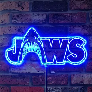 JAWS Logo RGB LED Sign