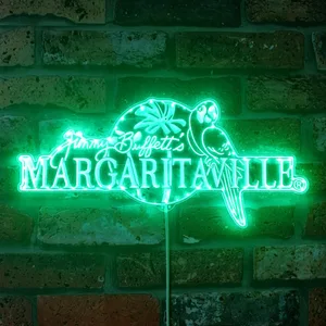 Jimmy Buffett's Margaritaville Logo RGB LED Sign