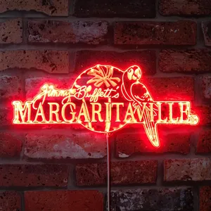 Jimmy Buffett's Margaritaville Logo RGB LED Sign