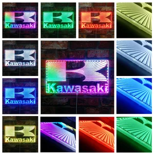 Kawasaki Logo RGB LED Sign