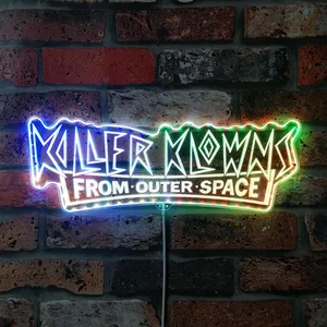 Killer Klowns from Outer Space Logo RGB LED Sign