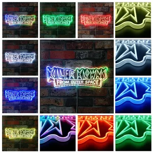 Killer Klowns from Outer Space Logo RGB LED Sign