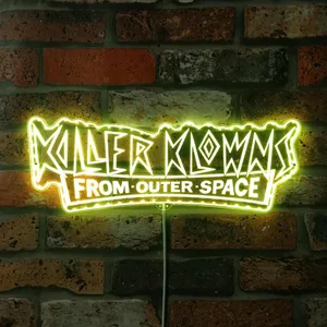 Killer Klowns from Outer Space Logo RGB LED Sign