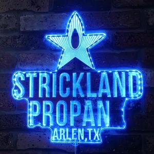 King of the Hill Strickland Propane RGB LED Sign