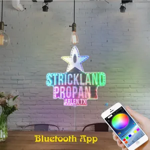 King of the Hill Strickland Propane RGB LED Sign