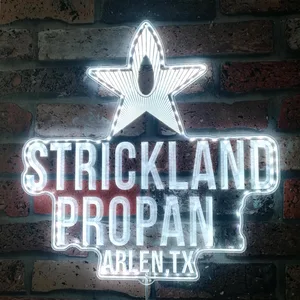 King of the Hill Strickland Propane RGB LED Sign