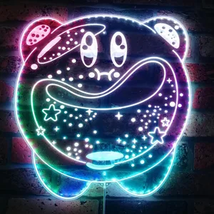 Kirby Star Allies Kirby RGB LED Sign