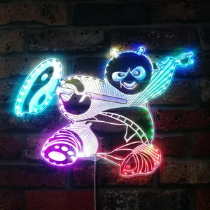 Kung Fu Panda Po RGB LED Sign