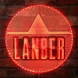 Lanber Arms Logo RGB LED Sign
