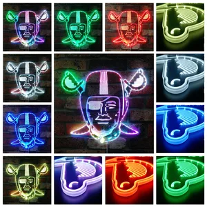 Las Vegas Raiders Logo RGB LED Sign