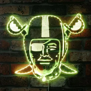 Las Vegas Raiders Logo RGB LED Sign