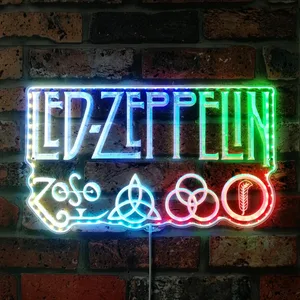 Led Zeppelin Logo RGB LED Sign