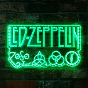 Led Zeppelin Logo RGB LED Sign