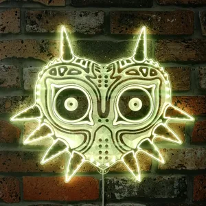 Legend of Zelda Majoras Mask RGB LED Sign