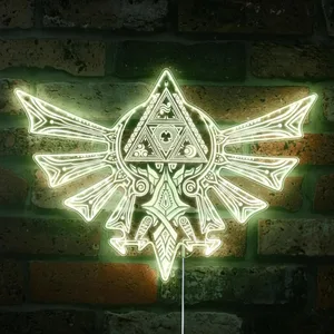 Legend of Zelda Triforce RGB LED Sign