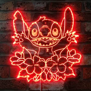 Lilo and Stitch Stitch RGB LED Sign