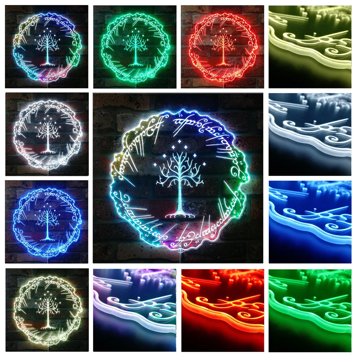 Lord of the Rings Tree of Gondor RGB LED Sign