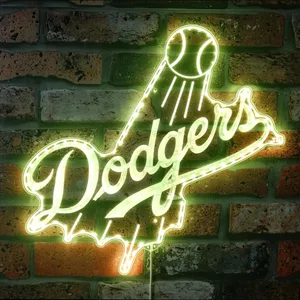 Los Angeles Dodgers Logo RGB LED Sign