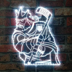 Los Angeles Kings Bardown RGB LED Sign