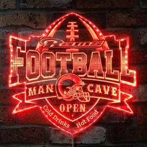 Los Angeles Rams Man Cave RGB LED Sign