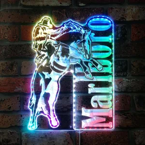 Marlboro Cowboy RGB LED Sign
