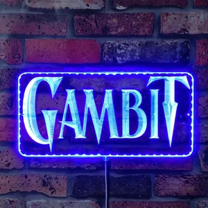 Marvel Gambit RGB LED Sign