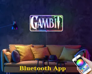 Marvel Gambit RGB LED Sign