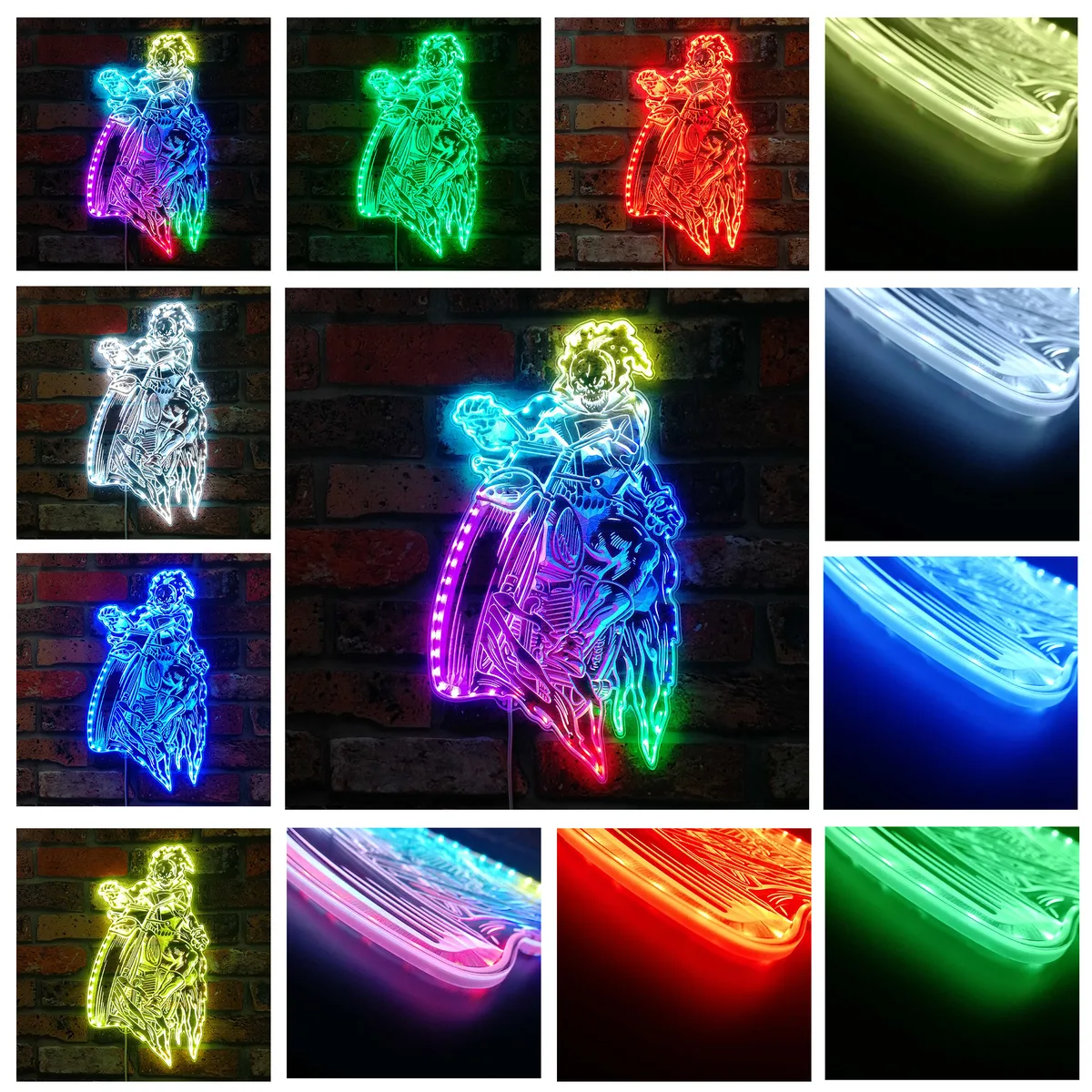 Marvel Ghost Rider RGB LED Sign