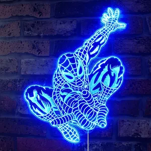 Marvel Spiderman RGB LED Sign