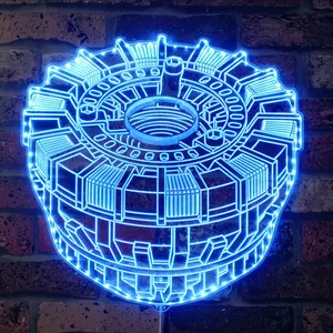 Marvel Tony Stark Arc Reactor RGB LED Sign
