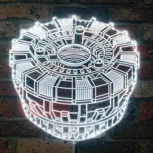 Marvel Tony Stark Arc Reactor RGB LED Sign