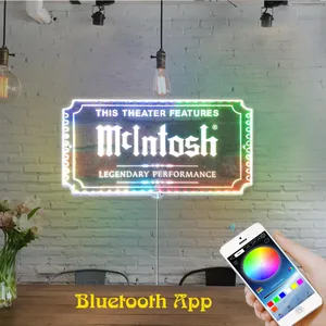 McIntosh Theater Sign RGB LED Sign