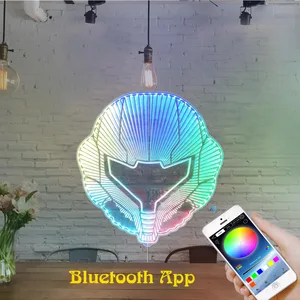 Metroid Samus RGB LED Sign